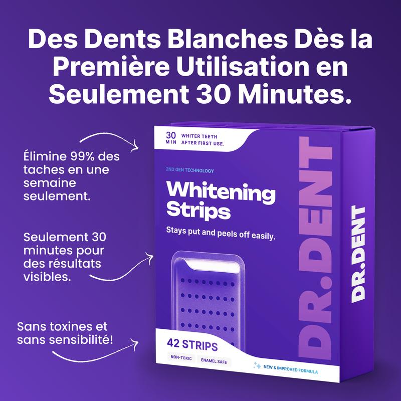 Civente™ Bandes Blanchiment Violet